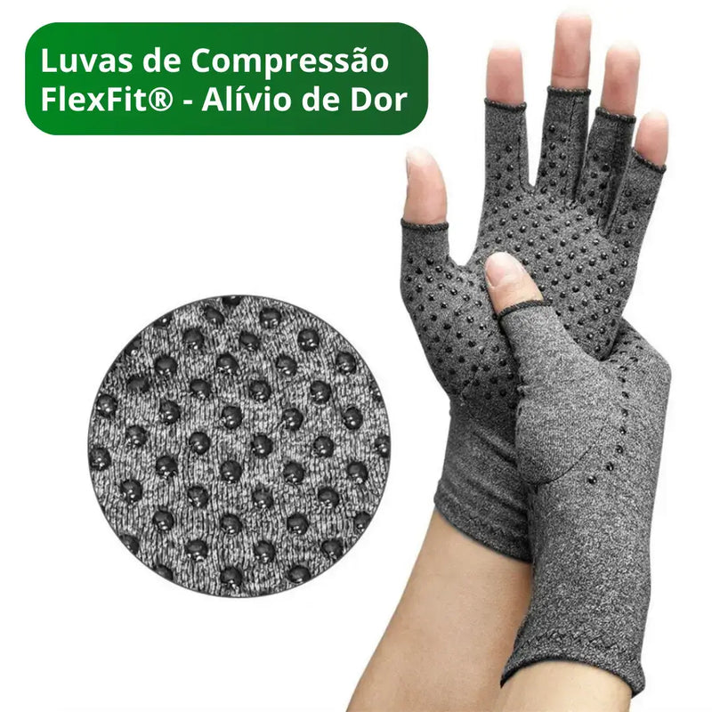 Luvas de Compressão FlexFit® - Alívio de Dor