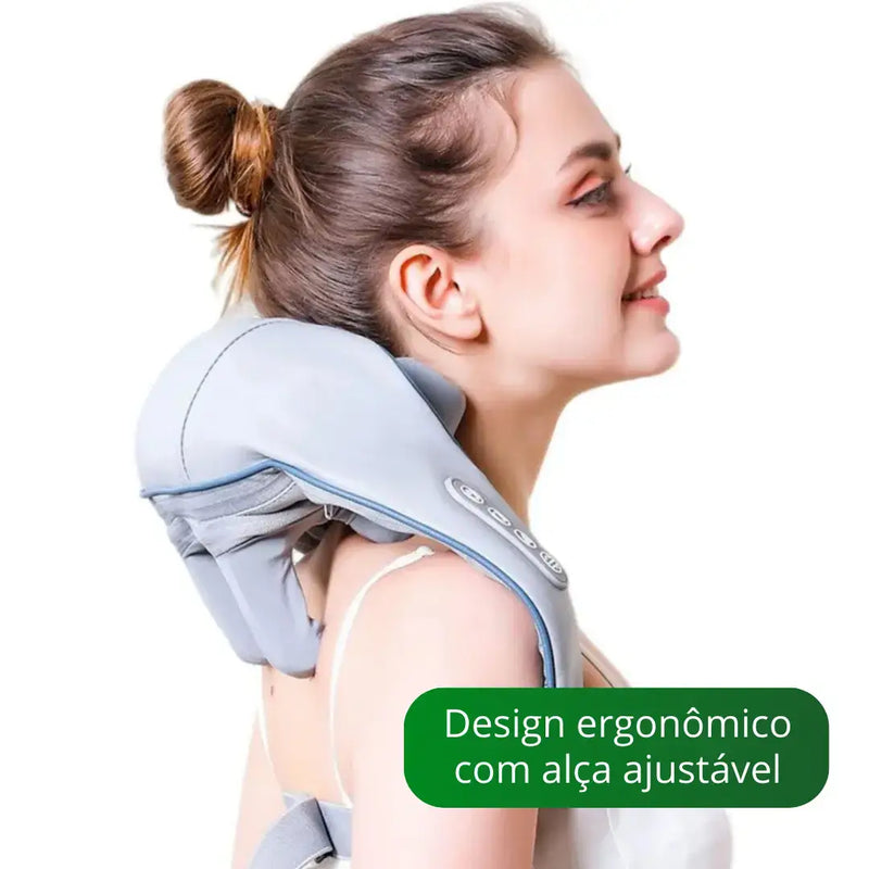 Massageador Shiatsu CalmPlus® - 50% OFF [Últimas Unidades]