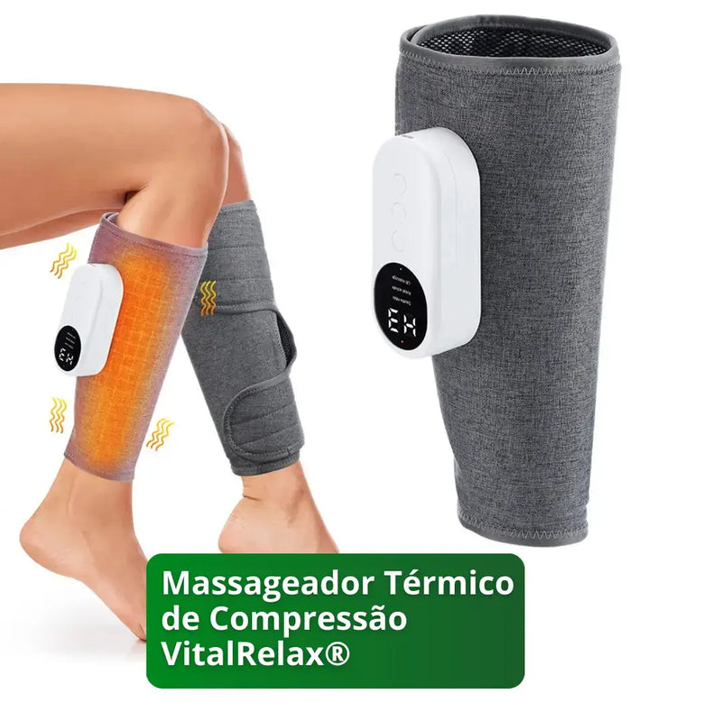 Massageador Térmico de Compressão VitalRelax® - Kit com Desconto