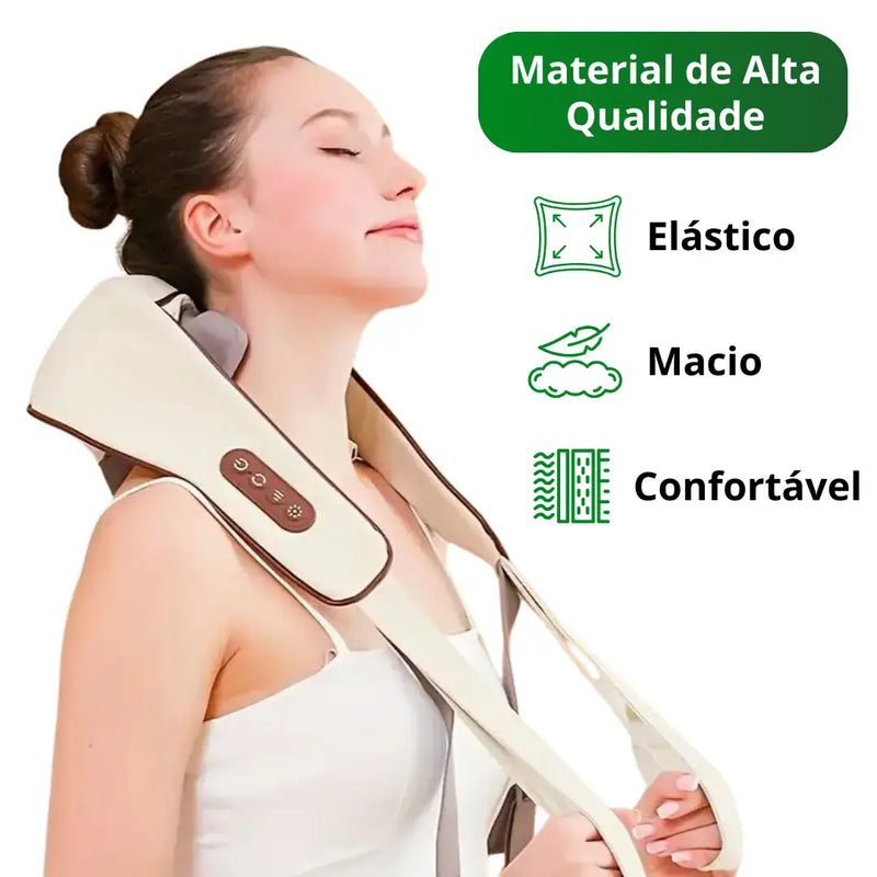 Massageador Shiatsu CalmPlus® - 50% OFF [Últimas Unidades]