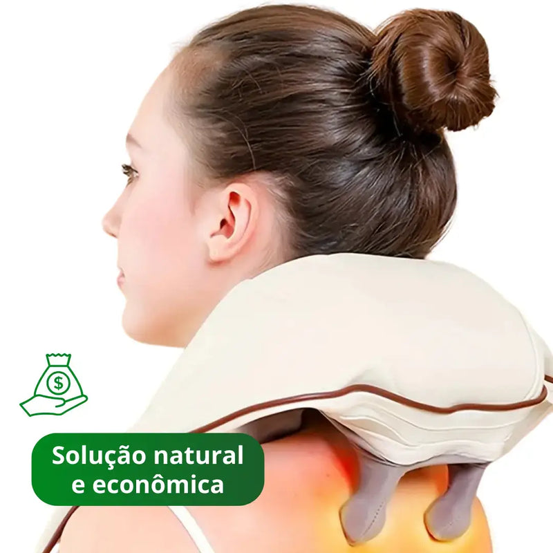 Massageador Shiatsu CalmPlus® - 50% OFF [Últimas Unidades]