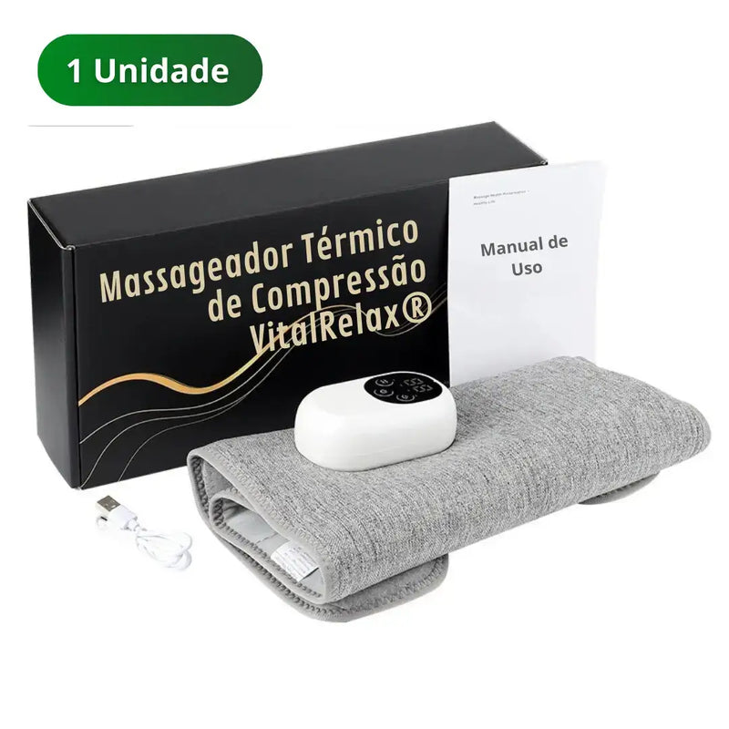 Massageador Térmico de Compressão VitalRelax® - Kit com Desconto