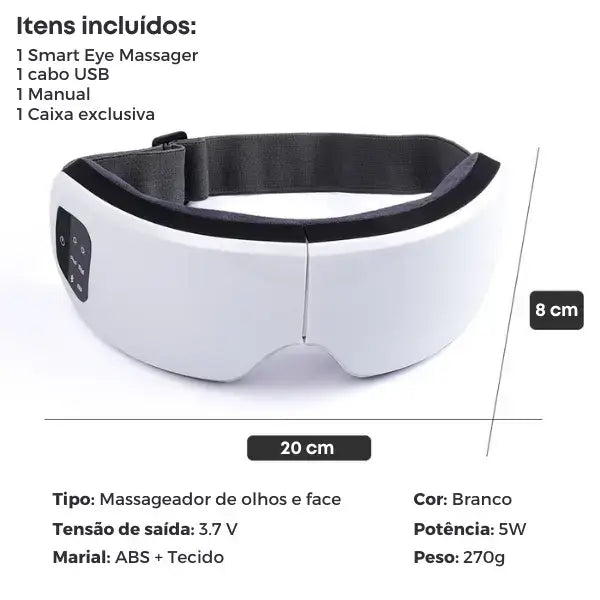 Massageador Ocular Elétrico