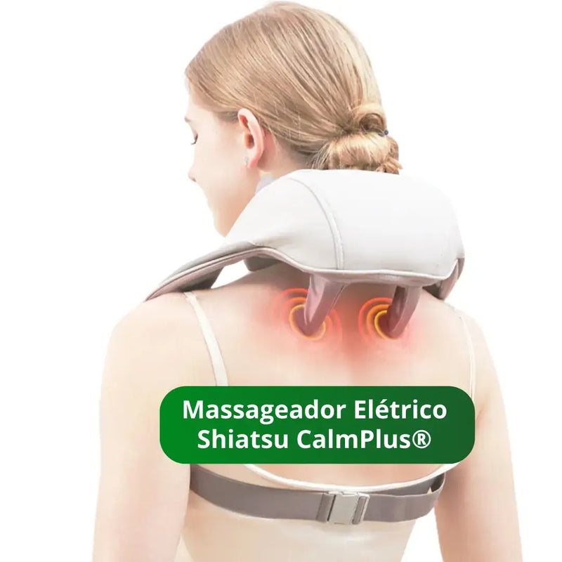 Massageador Shiatsu CalmPlus® - 50% OFF [Últimas Unidades]