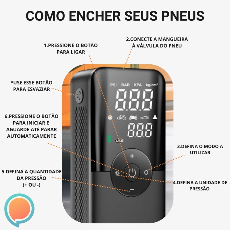 Compressor Smart Air ™ | Teste Grátis por 30 dias