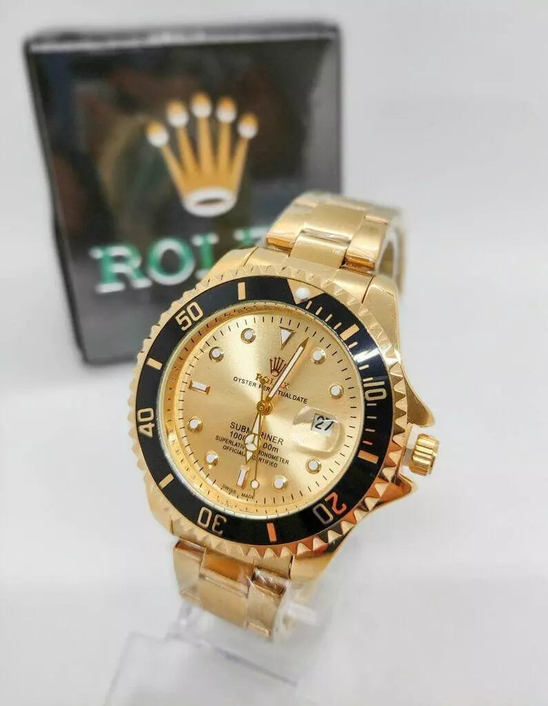 Rolex Submariner X230  A Prova D'água - Dourado