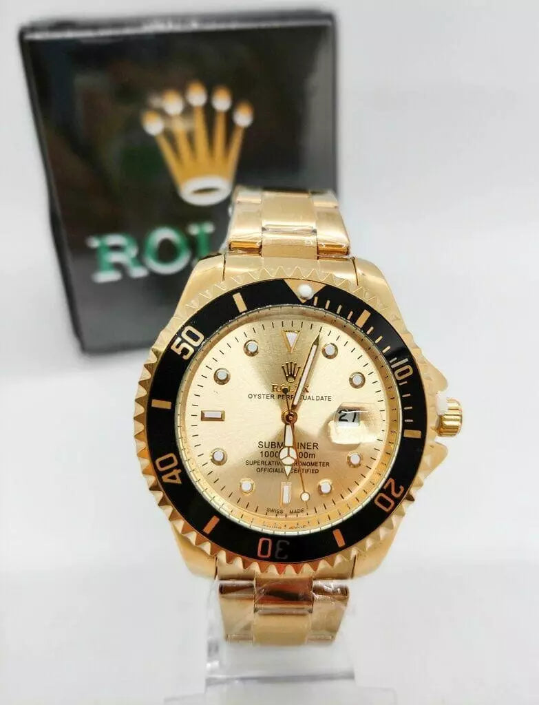 Rolex Submariner X230  A Prova D'água - Dourado