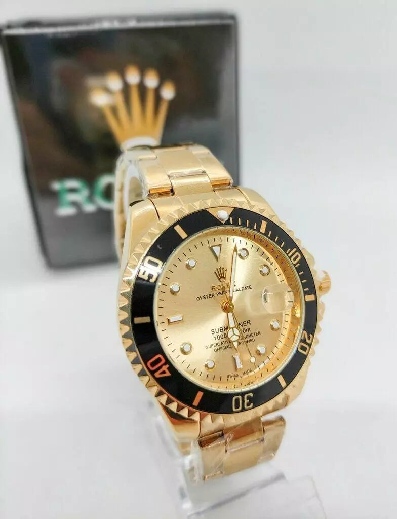 Rolex Submariner X230  A Prova D'água - Dourado