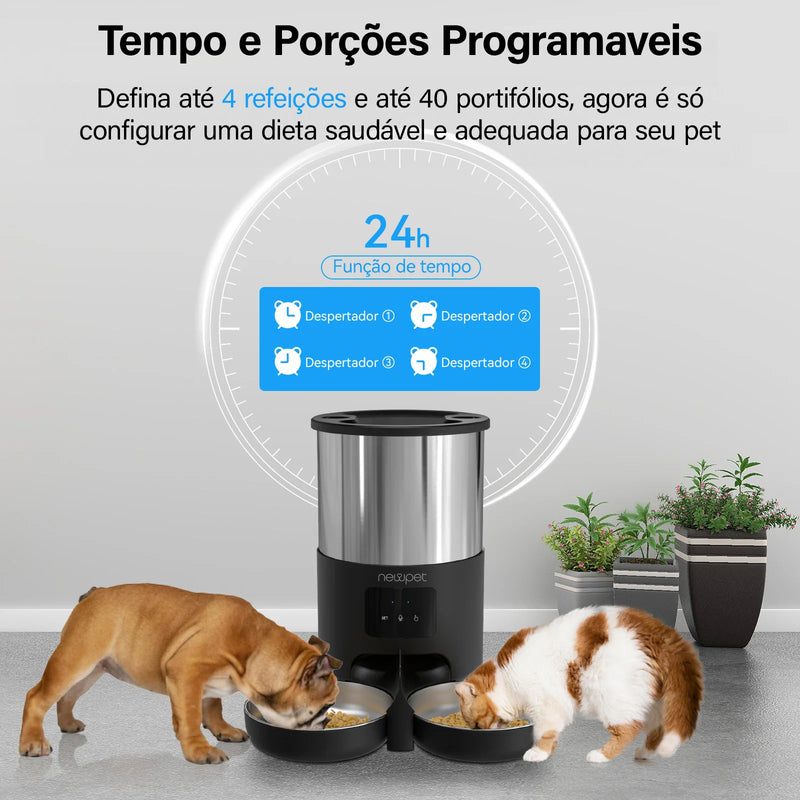 Dispensador inteligente de comida para pets  WiFi