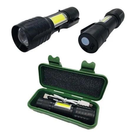 Mini Bright Multi-function Led Tactical Field Flashlight