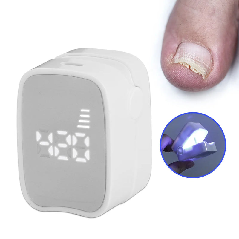 Dispositivo Profissional de Tratamento a Laser para Fungos nas Unhas - Máquina de Terapia para Unhas Quebradas, Rachadas e Fracas.