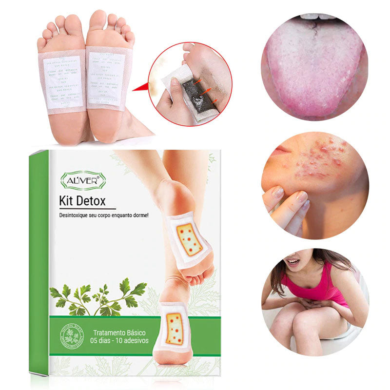 Kit Detox - Desintoxique seu corpo enquanto dorme!