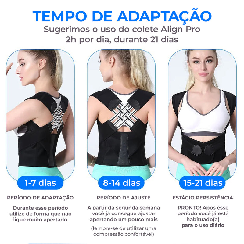 Corretor Postural Alivium Pro™ | Corrige a Postura e Alivia Dores nas Costas