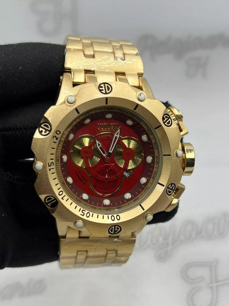 Relógio Masculino Invicta Venom Hybrid - Dourado