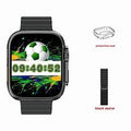 Smartwatch W69 Ultra Mini 45mm Com Pulseira Extra e Case Bússola NFC Temperatura Corporal