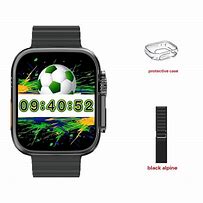 Smartwatch W69 Ultra Mini 45mm Com Pulseira Extra e Case Bússola NFC Temperatura Corporal