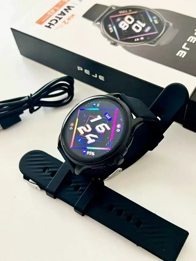 Smartwatch Peje ZW08 A Prova D'água Ameled Pulseira Extra